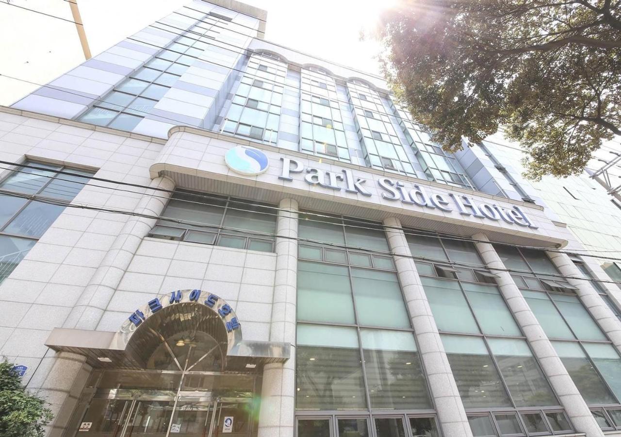 Jeju Parkside Tourist Hotel Exteriör bild